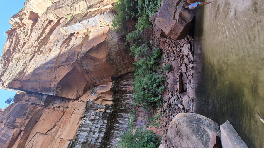 בריכות האזמרגד, פארק זיון